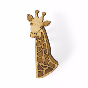 Giraffe brooch - jewellery - eco friendly - sustainable jewelry - jewelry - One Happy Leaf