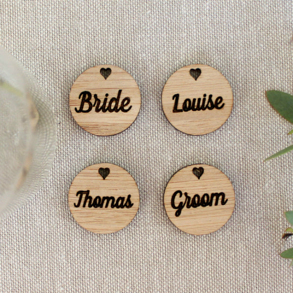 Customised wedding favour tags (set of 10) - jewellery - eco friendly - sustainable jewelry - jewelry - One Happy Leaf