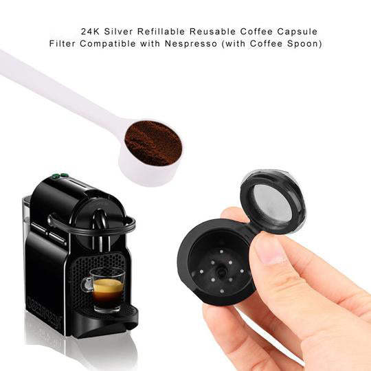 reusable coffee capsule set
