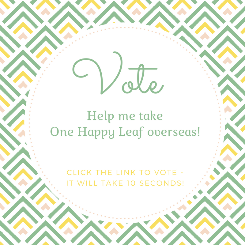 Help me take One Happy Leaf overseas!
