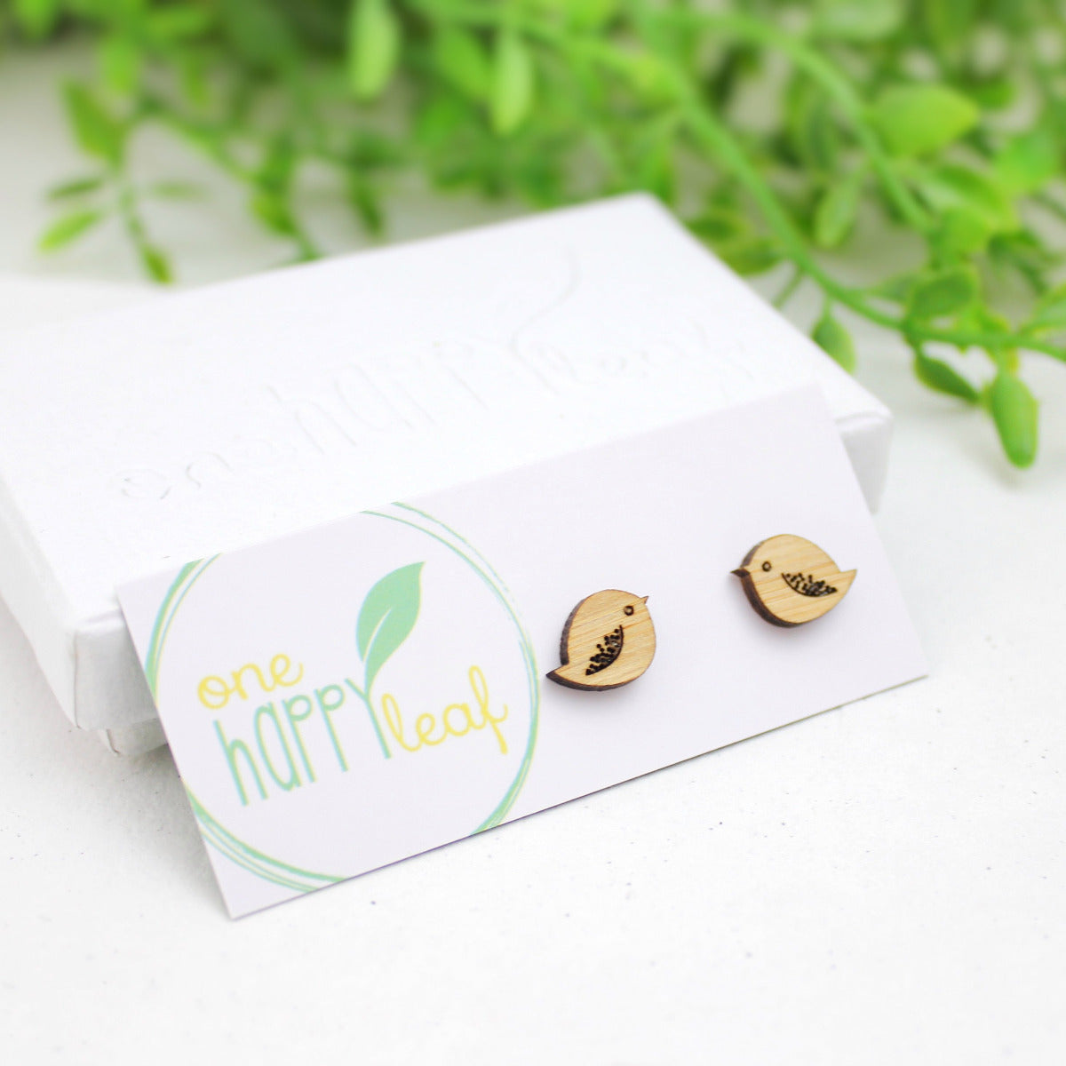 Bird sparrow earrings