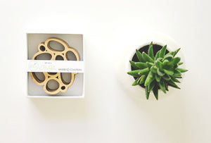 Bubble coasters (set of 4) - jewellery - eco friendly - sustainable jewelry - jewelry - One Happy Leaf