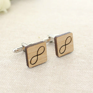 Eternity cufflinks - jewellery - eco friendly - sustainable jewelry - jewelry - One Happy Leaf