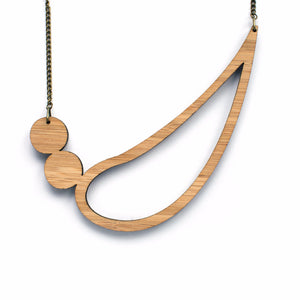 Rain drop necklace - jewellery - eco friendly - sustainable jewelry - jewelry - One Happy Leaf