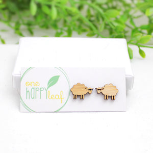 Sheep earrings