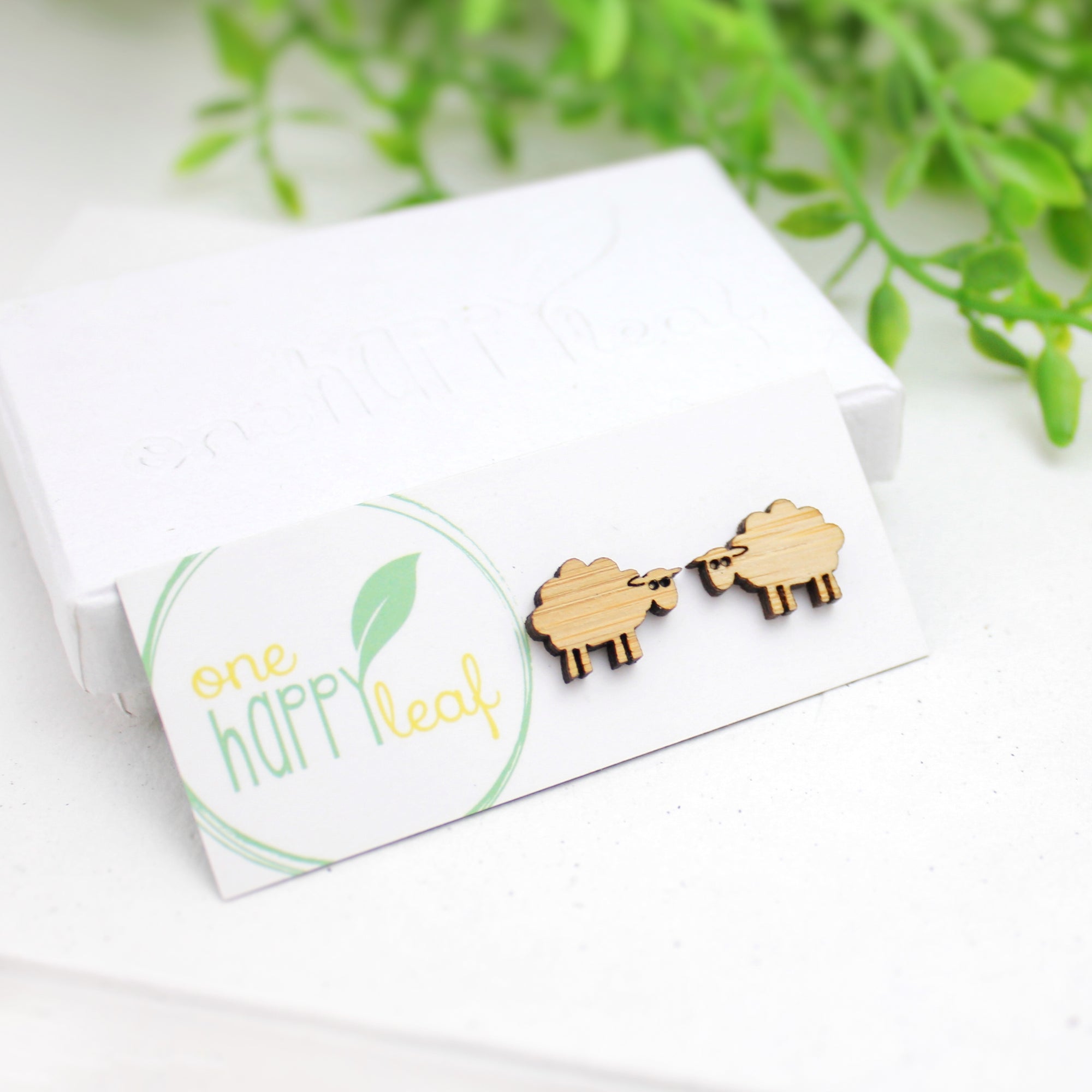 Sheep earrings