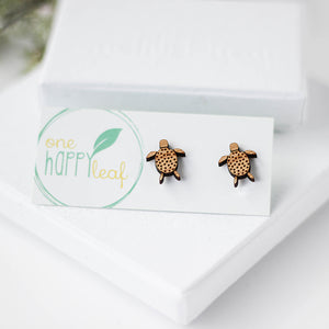 Turtle earrings