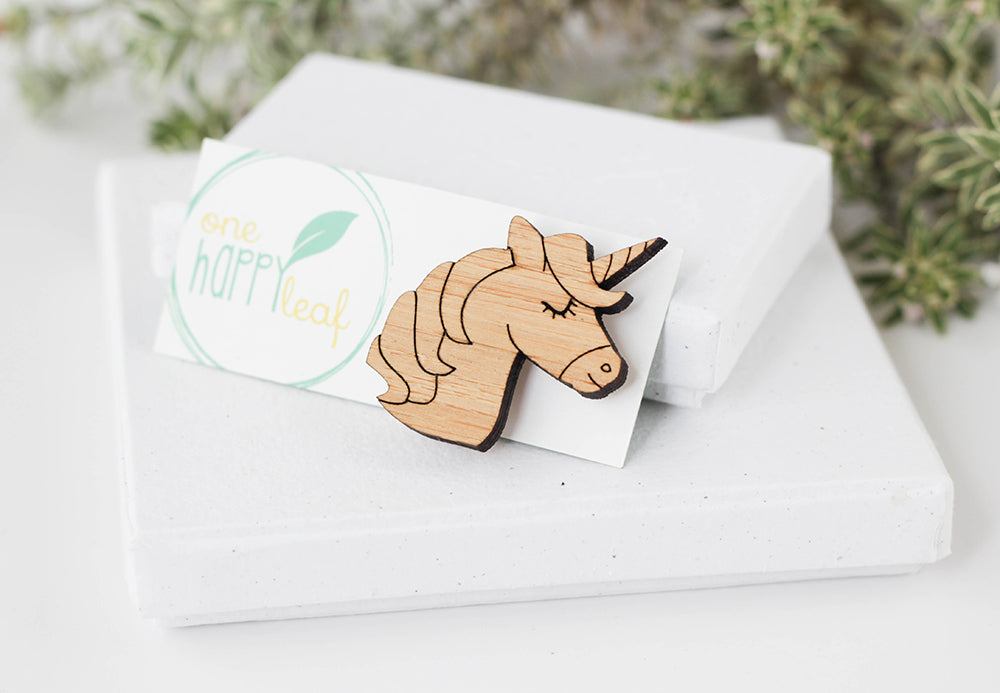 Unicorn brooch, unicorn badge, unicorn pin