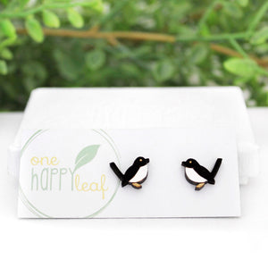 Willy wagtail earrings